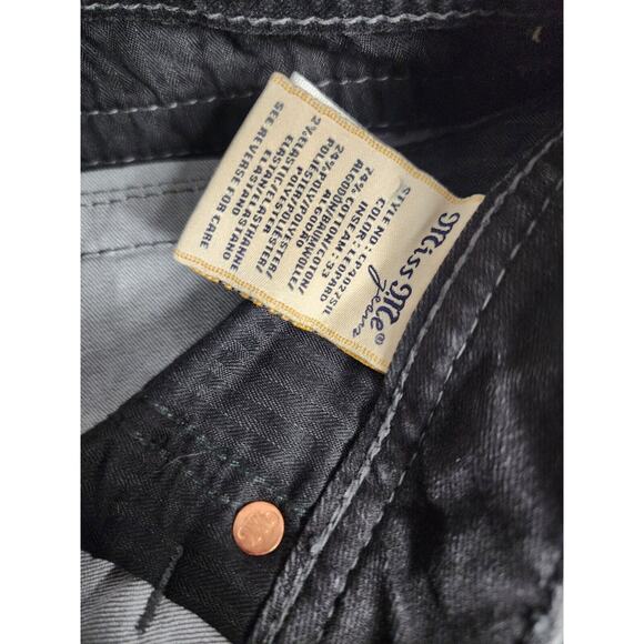 Miss Me Jeans Women’s Sz 27 CARGO SIGNATURE RISE SKINNY LEOPARD PRINT Inseam 33" - Picture 6 of 8